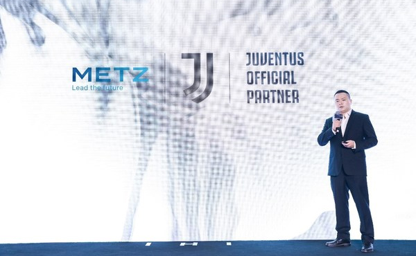 METZ blue ogłasza partnerstwo marki z wiodącym na świecie klubem piłkarskim Juventus w celu wsparcia globalnego planu ekspansji