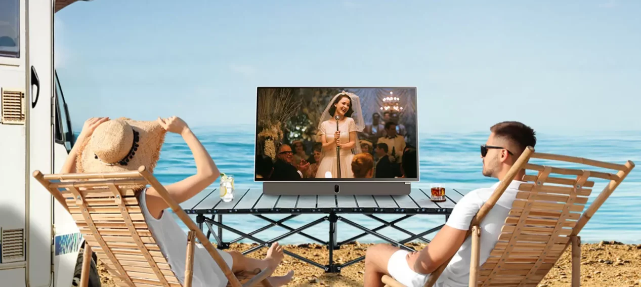 Telewizor przenośny Metz Lifestyle: Ciesz się oszałamiającą jakością 2K FHD LED, gdziekolwiek jesteś