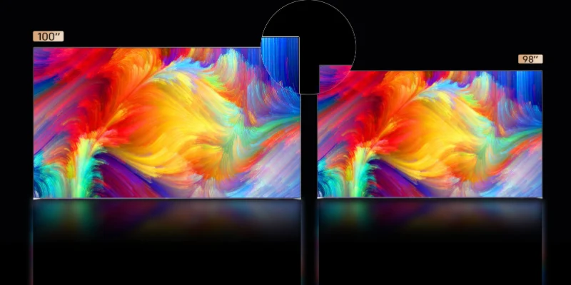 Postaw na rozmach w domu: moc immersji 100-calowego telewizora QLED